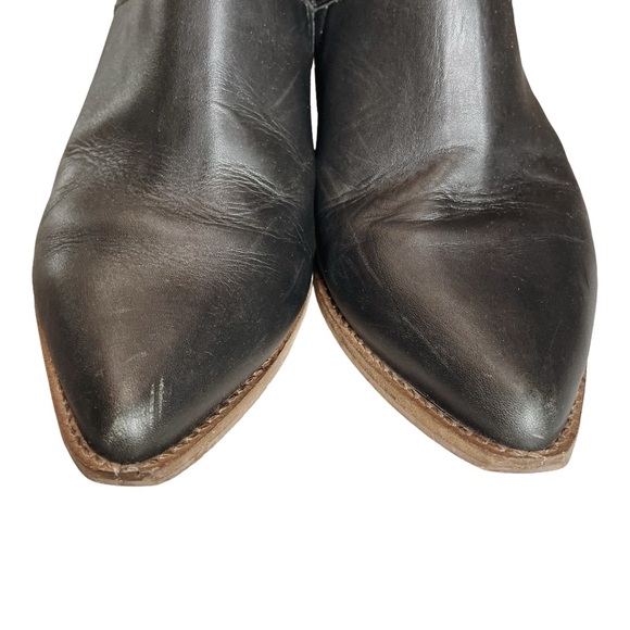 Madewell Black Leather Slip On Harper Mules - 8.5 - Picture 7 of 12